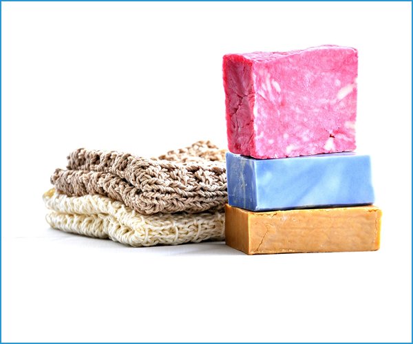 カラフルな石鹸を作る方法